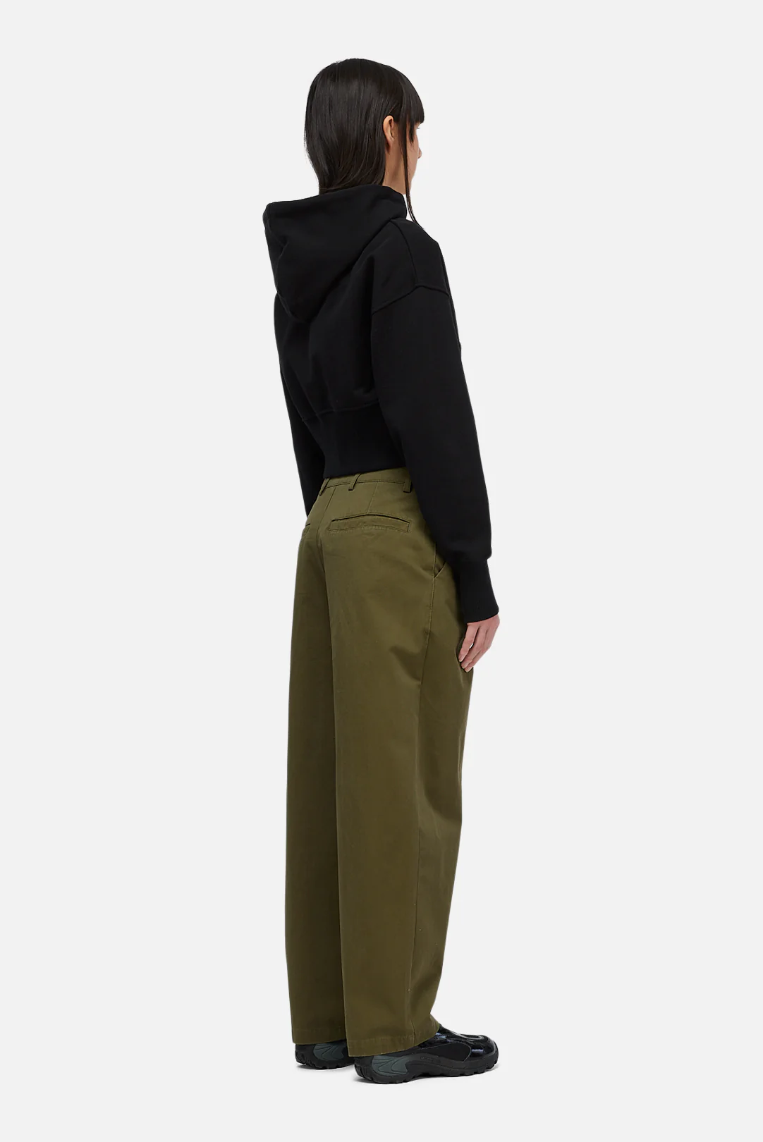 Cropped Zip Hoodie - Image 3