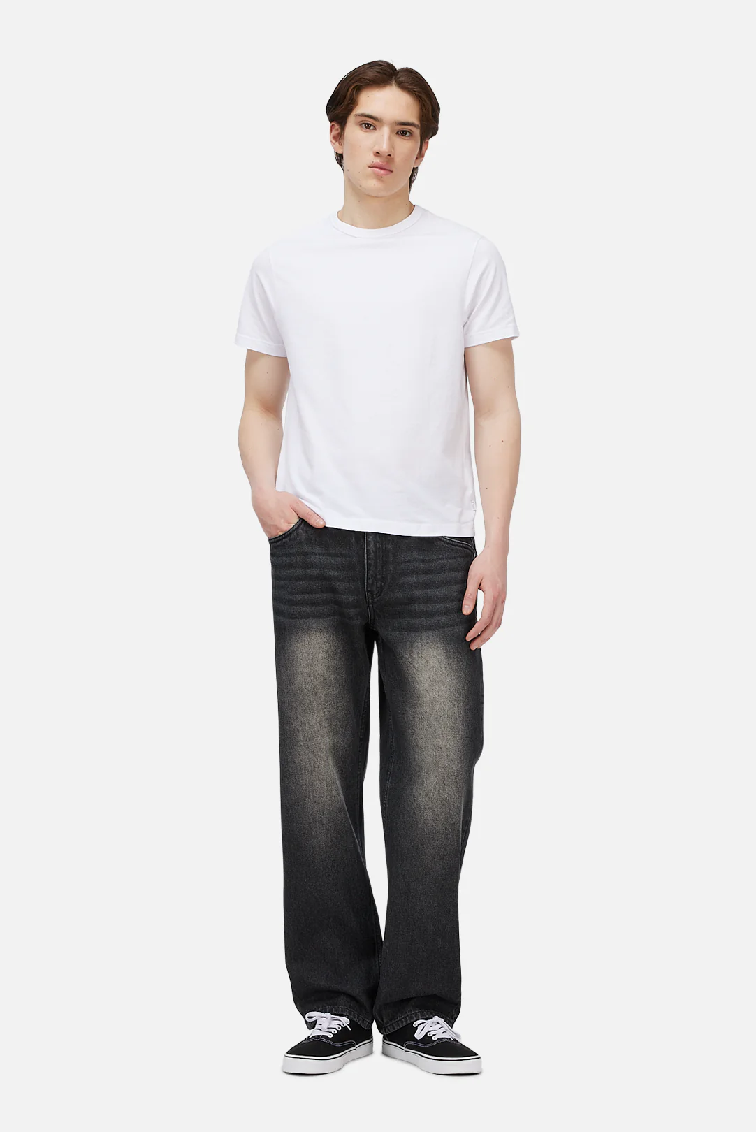 Relaxed Denim Pants
