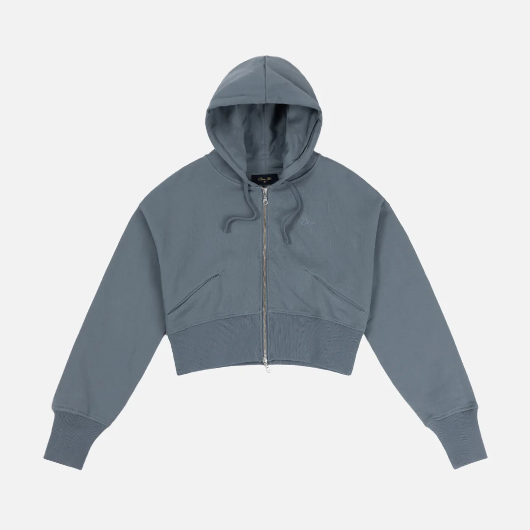 Cropped Zip Hoodie - Image 6