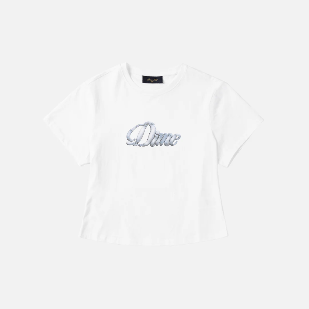 Cursive Denim Tee - Image 6