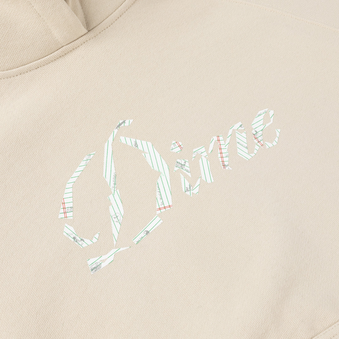 Cursive Paper Cut Hoodie - Image 2